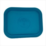 Glass casserole, rectangular, Andia, capacity 0.60 l, plastic cover